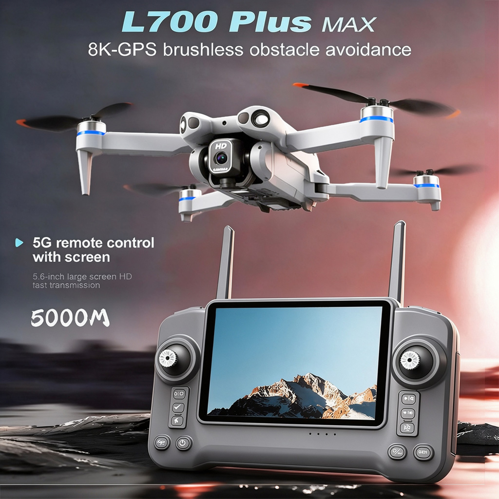 Drone Ae Rc - 2026 L700 Plus MAX GPS Drone
