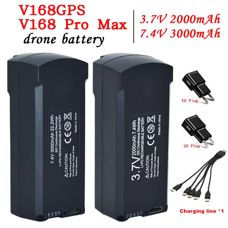 Drone Rc Leading - GPS V198 7.4V 3000mAh Battery RC