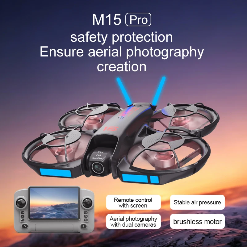 2026 New M15 FPV Drone with Sc - огляд і ціна Drone Ae Rc