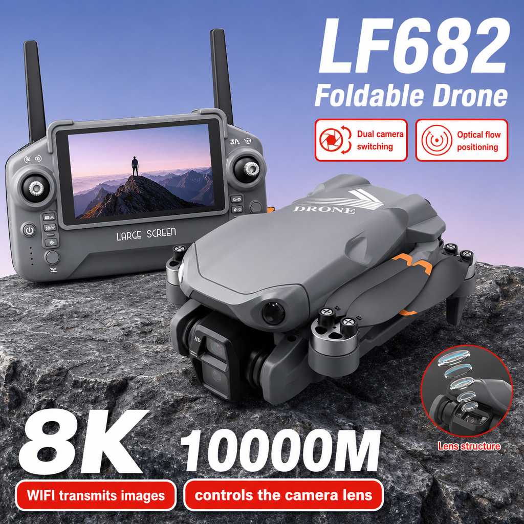 Aerial Photo LF682 Drone 8K HD - огляд і ціна Drone Dji Rc Pro
