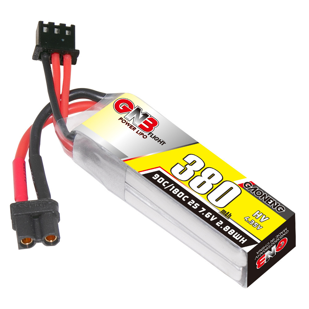 GNB 2S 7.6V 380mAh 90C/180C Li - огляд і ціна Drone Rc Leading
